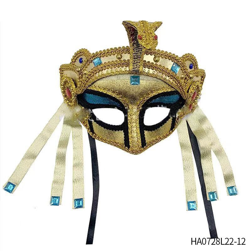 Headwear Female Egyptian Clothing Headband Pharaoh Sequined Hair Accessories