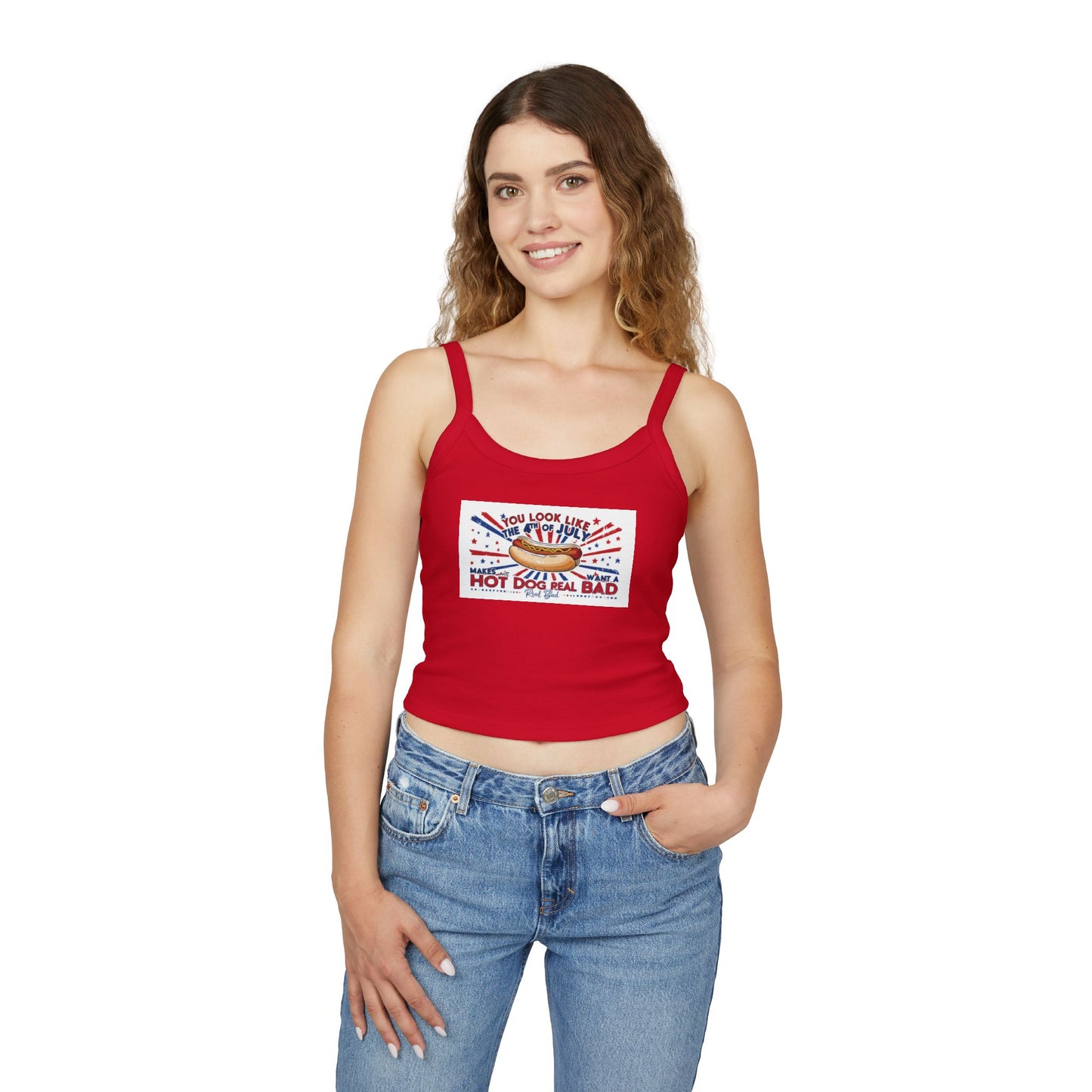 Patriotic Fourth of July Tank Top - 'You Look Like the 4th of July'