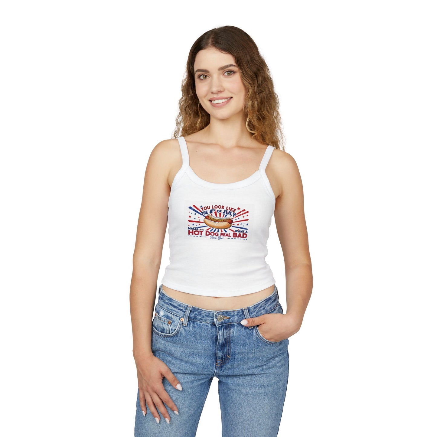 Patriotic Fourth of July Tank Top - 'You Look Like the 4th of July'