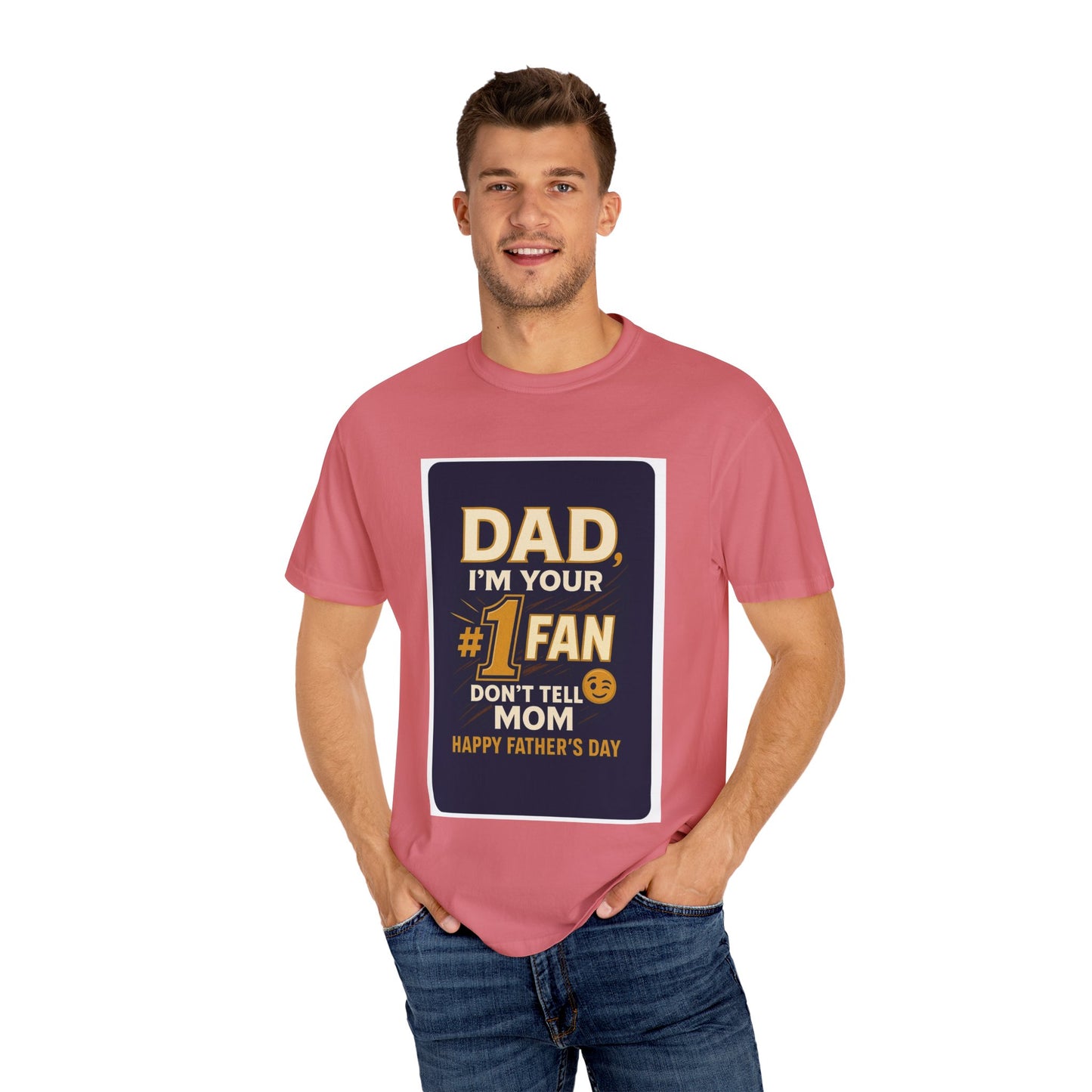 Funny Father's Day T-Shirt Dad, I'm Your #1 Fan Gift