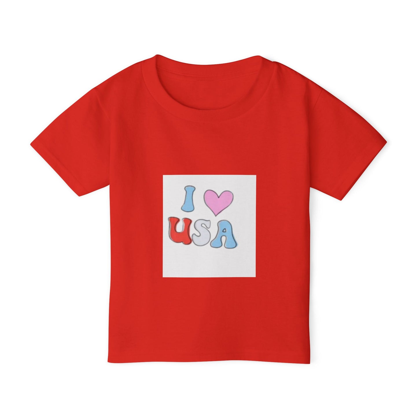 Girls Heavy Cotton™ Toddler T-shirt