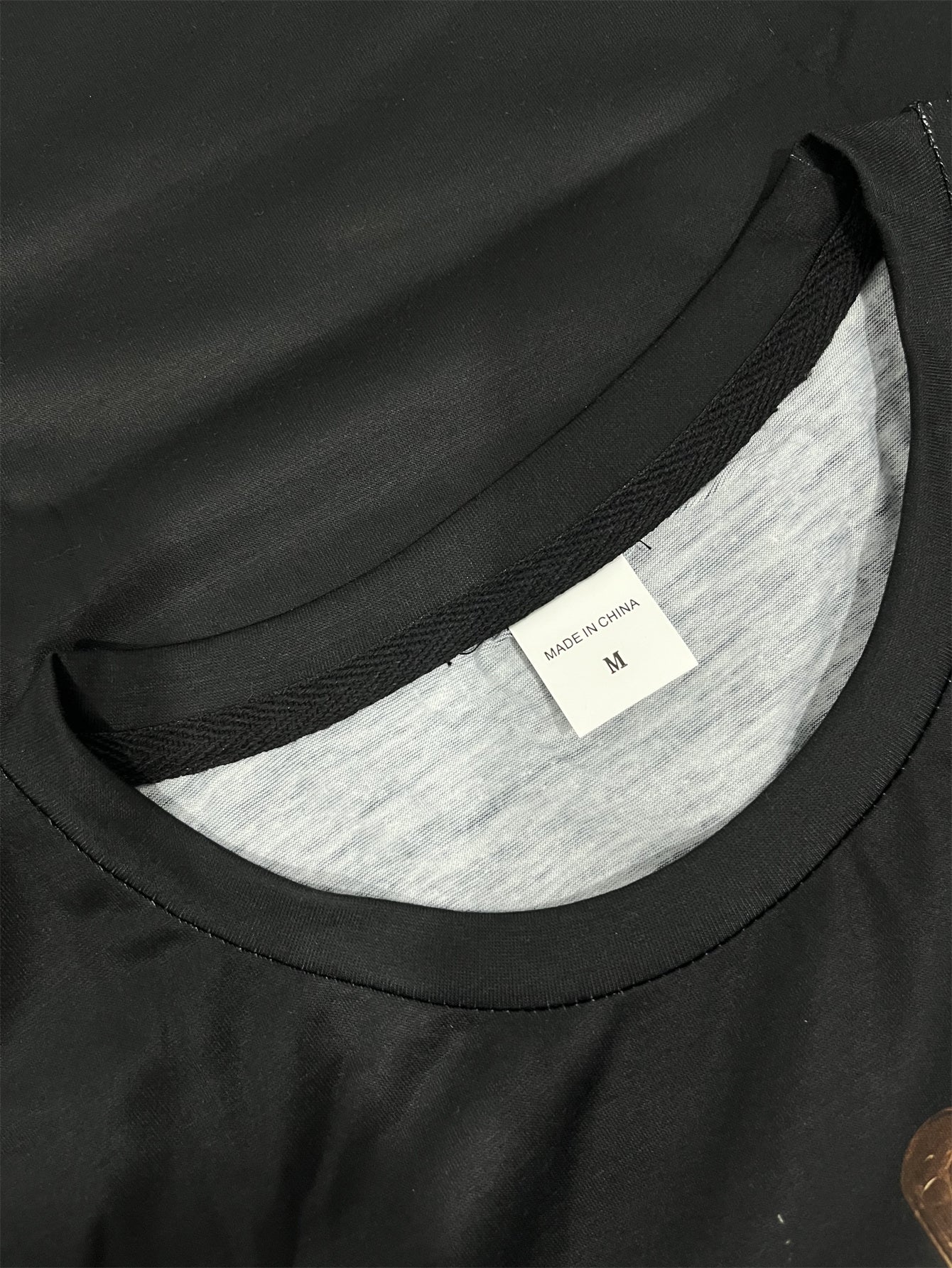 Men's Casual Summer T-shirt With Geometric Notes And Music Symbol Prints, Ideal For Gift Giving