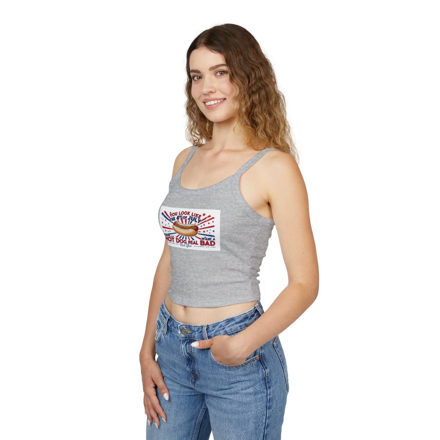 Patriotic Fourth of July Tank Top - 'You Look Like the 4th of July'