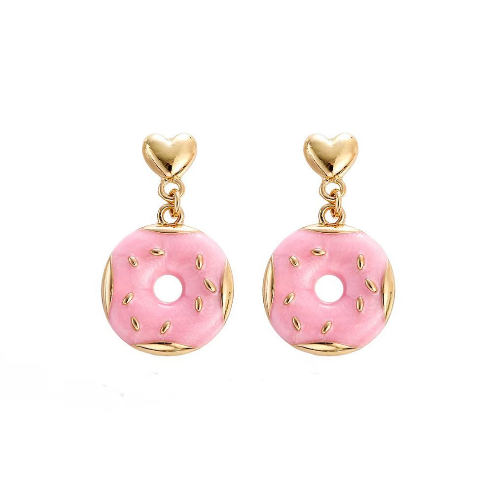 Dopamine Girls Donut Earrings
