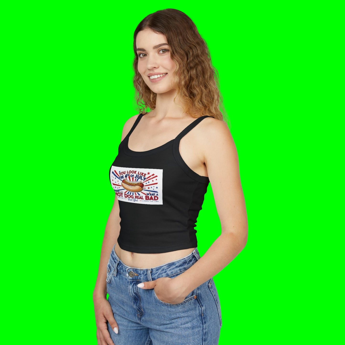Patriotic Fourth of July Tank Top - 'You Look Like the 4th of July'