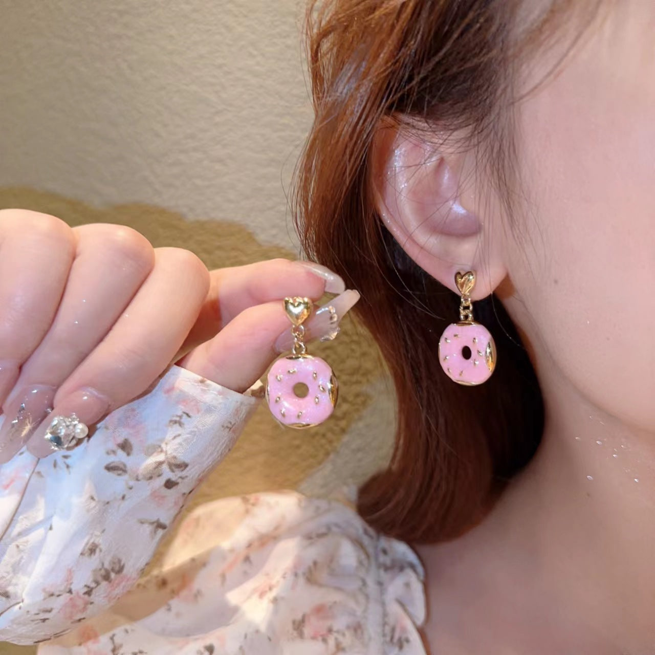Dopamine Girls Donut Earrings