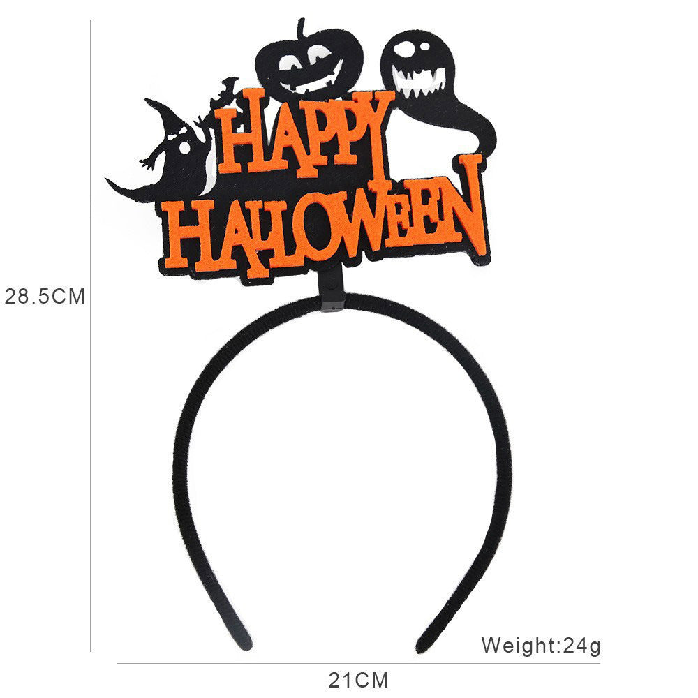 Halloween Decorations Felt Headband Holiday Party Supplies