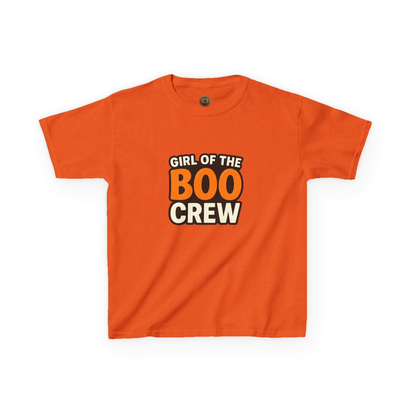 Halloween Girl of the Boo Crew Tee Shirt, Cute Halloween Outfit.