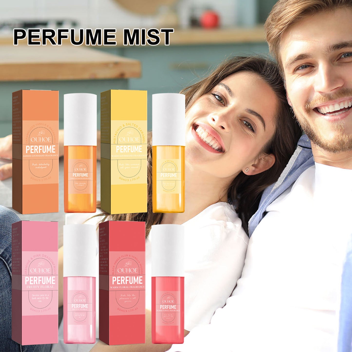 OUHOE Perfume  A Charming Fragrance for Confidence, Attraction & All-Day Elegance