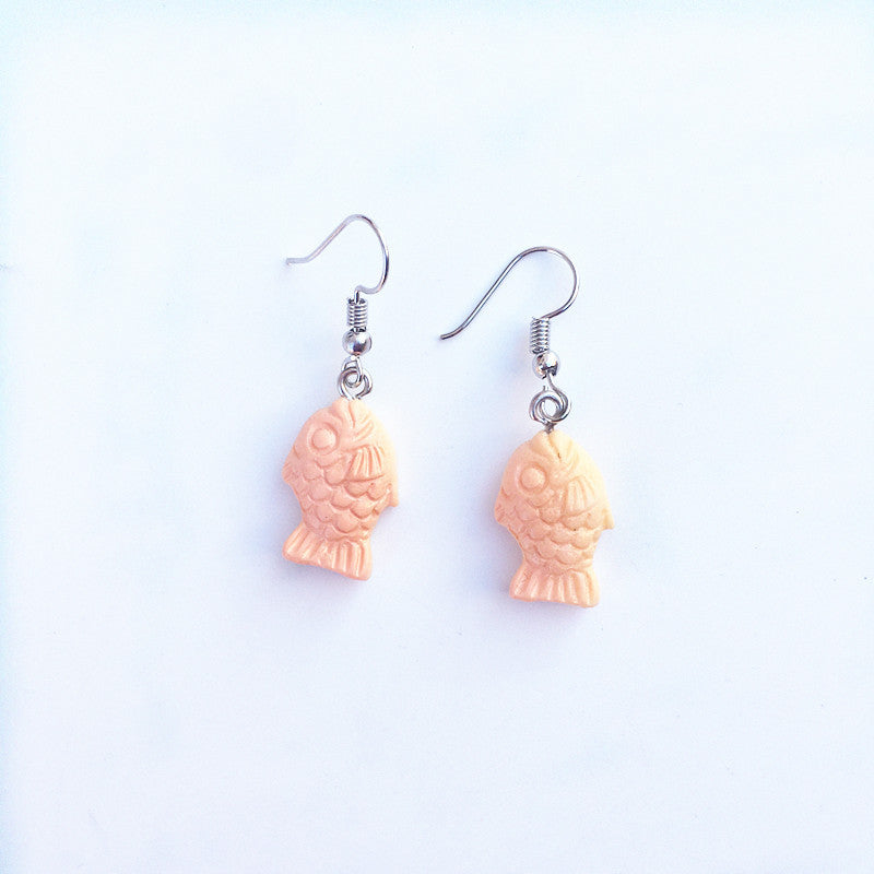 Creative Fun Burger Earrings