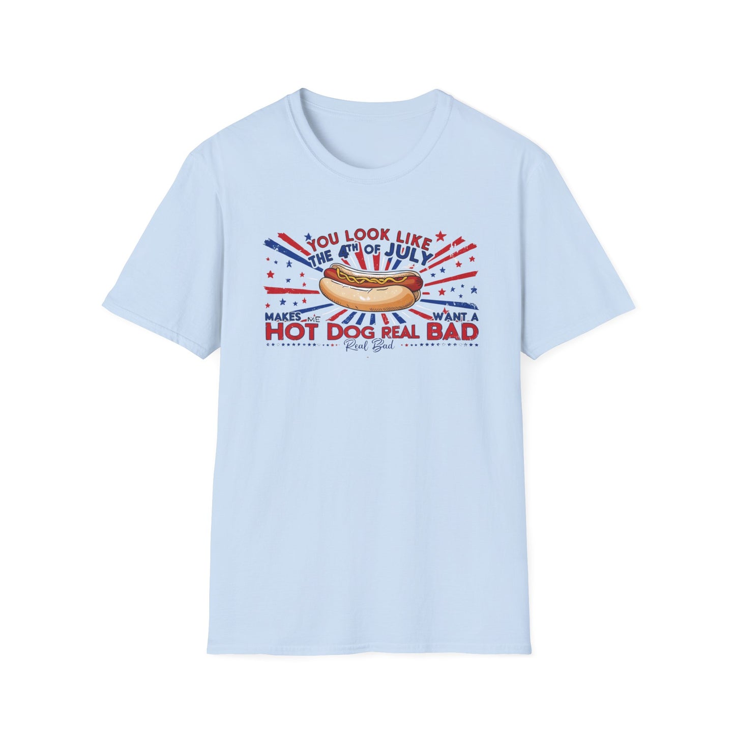 4th of July Women's Funny BBQ Softstyle T-Shirt - Summer Celebration Tee