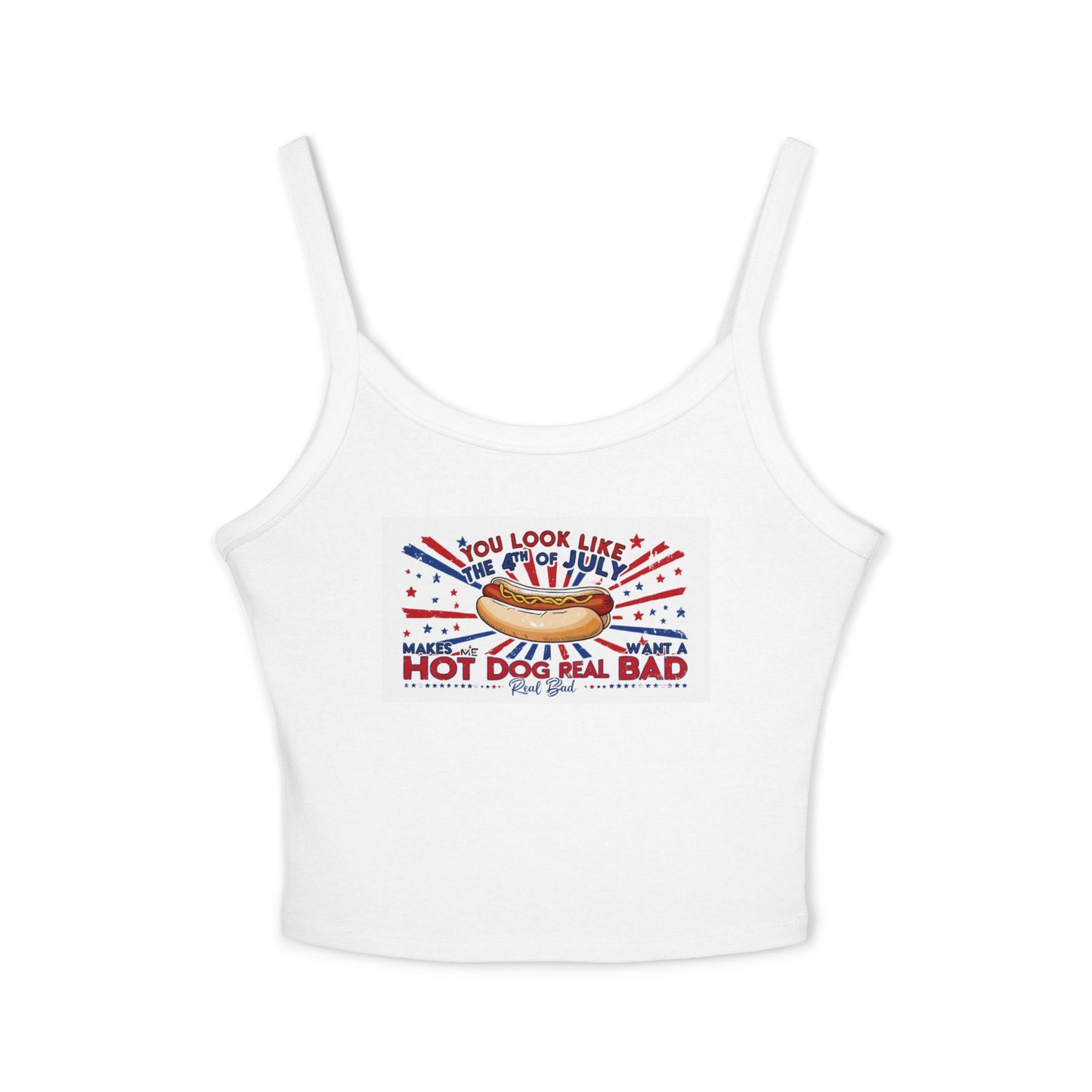 Patriotic Fourth of July Tank Top - 'You Look Like the 4th of July'