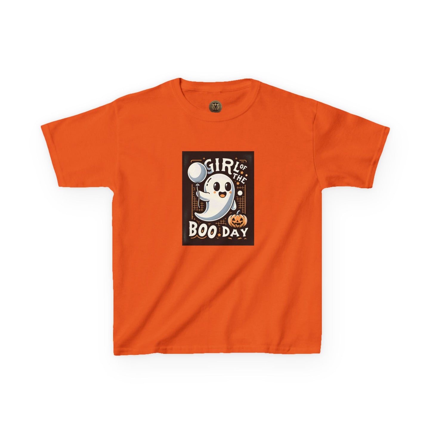 Girls Halloween of the Boo Day Halloween Fun T-shirt Costume.