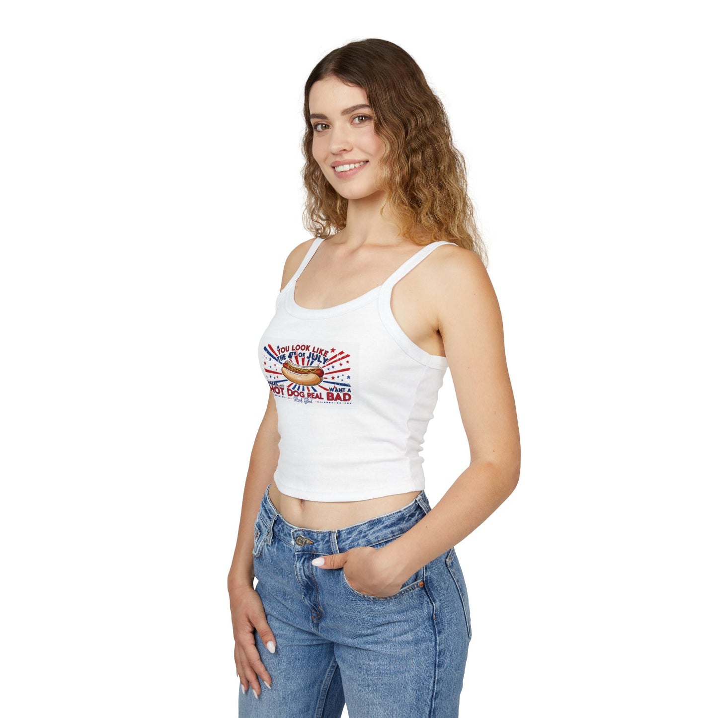 Patriotic Fourth of July Tank Top - 'You Look Like the 4th of July'