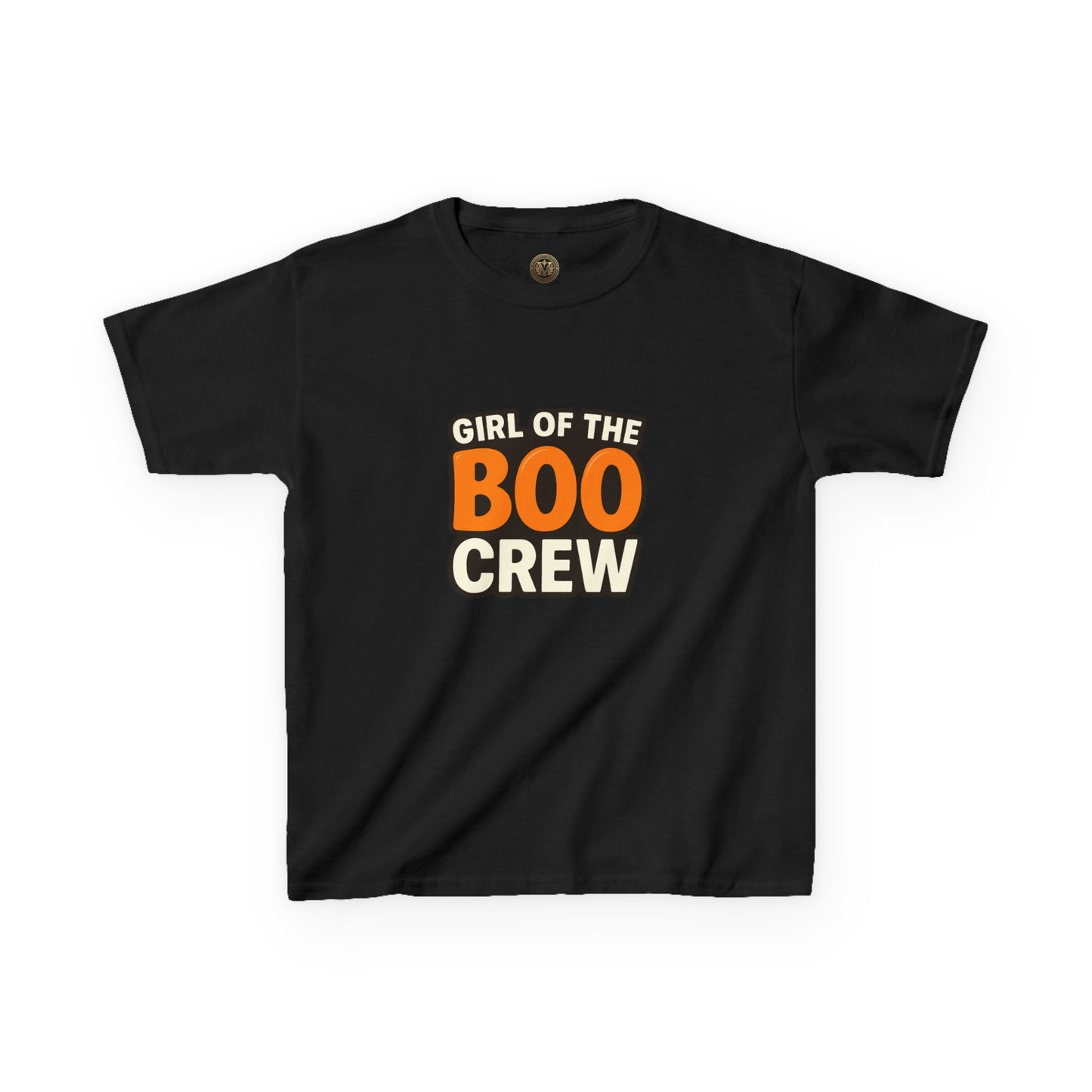 Halloween Girl of the Boo Crew Tee Shirt, Cute Halloween Outfit.