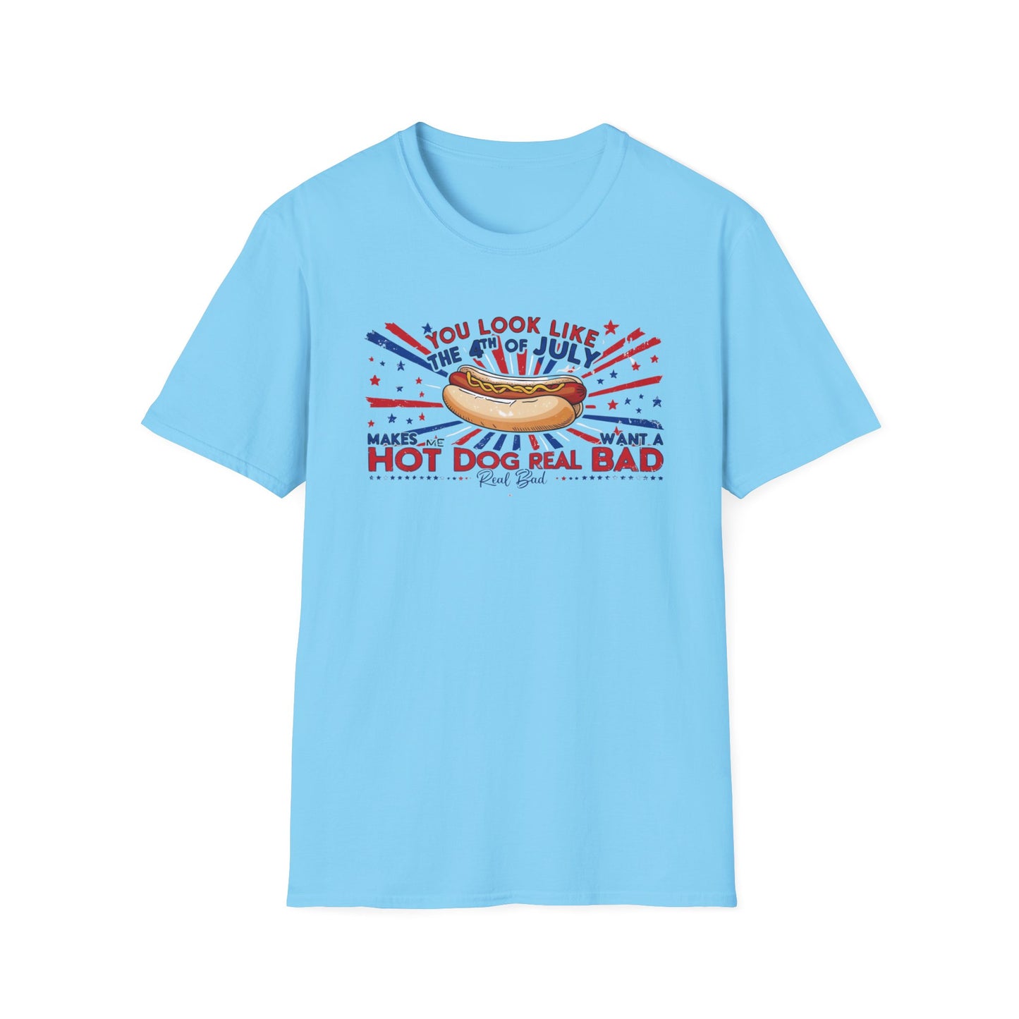 4th of July Women's Funny BBQ Softstyle T-Shirt - Summer Celebration Tee