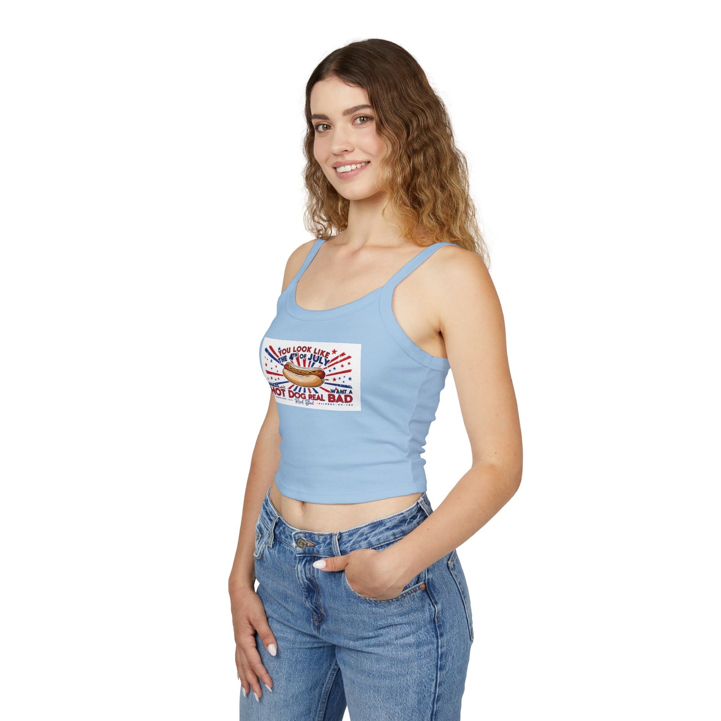 Patriotic Fourth of July Tank Top - 'You Look Like the 4th of July'