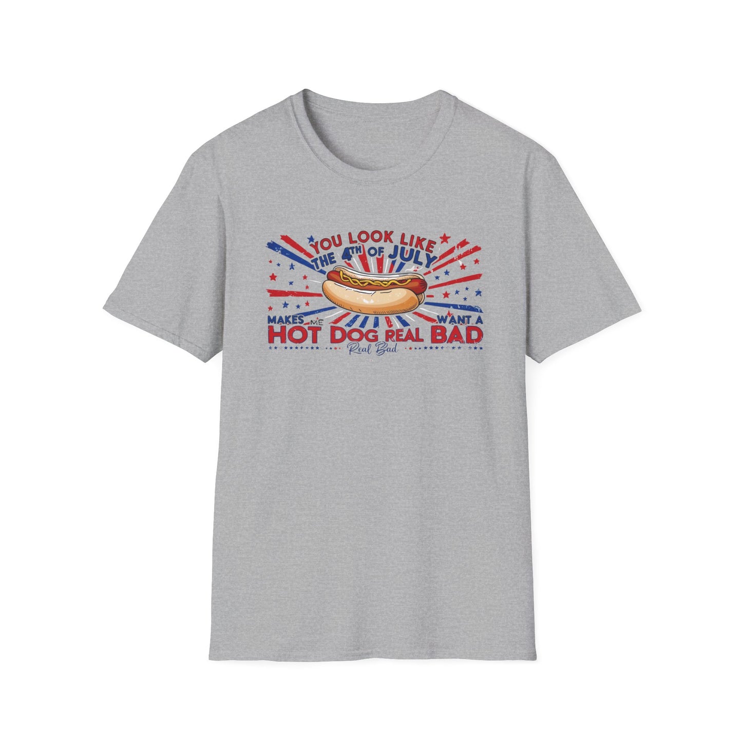 4th of July Women's Funny BBQ Softstyle T-Shirt - Summer Celebration Tee