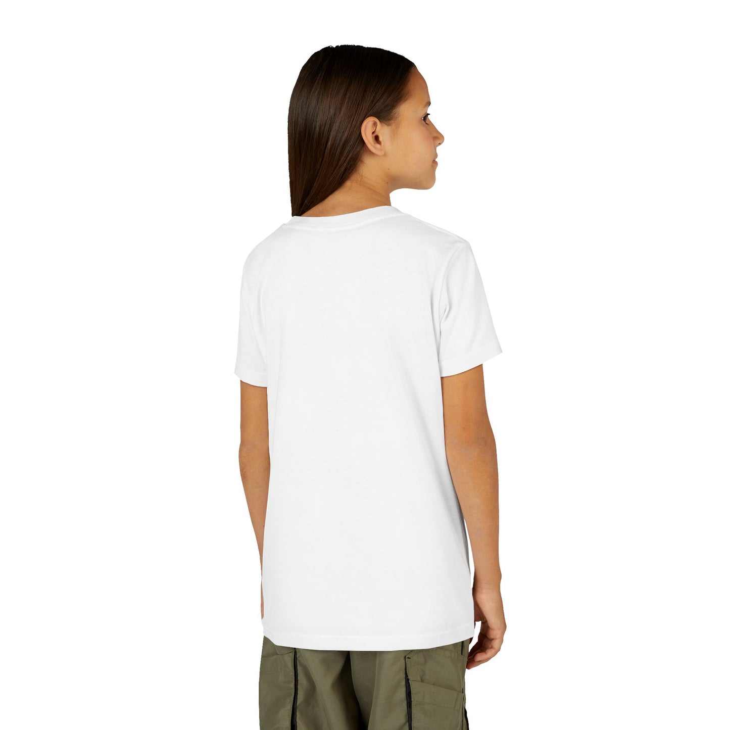 Girls Halloween Boo Crew Short Sleeve Tee Shirt, Costume.