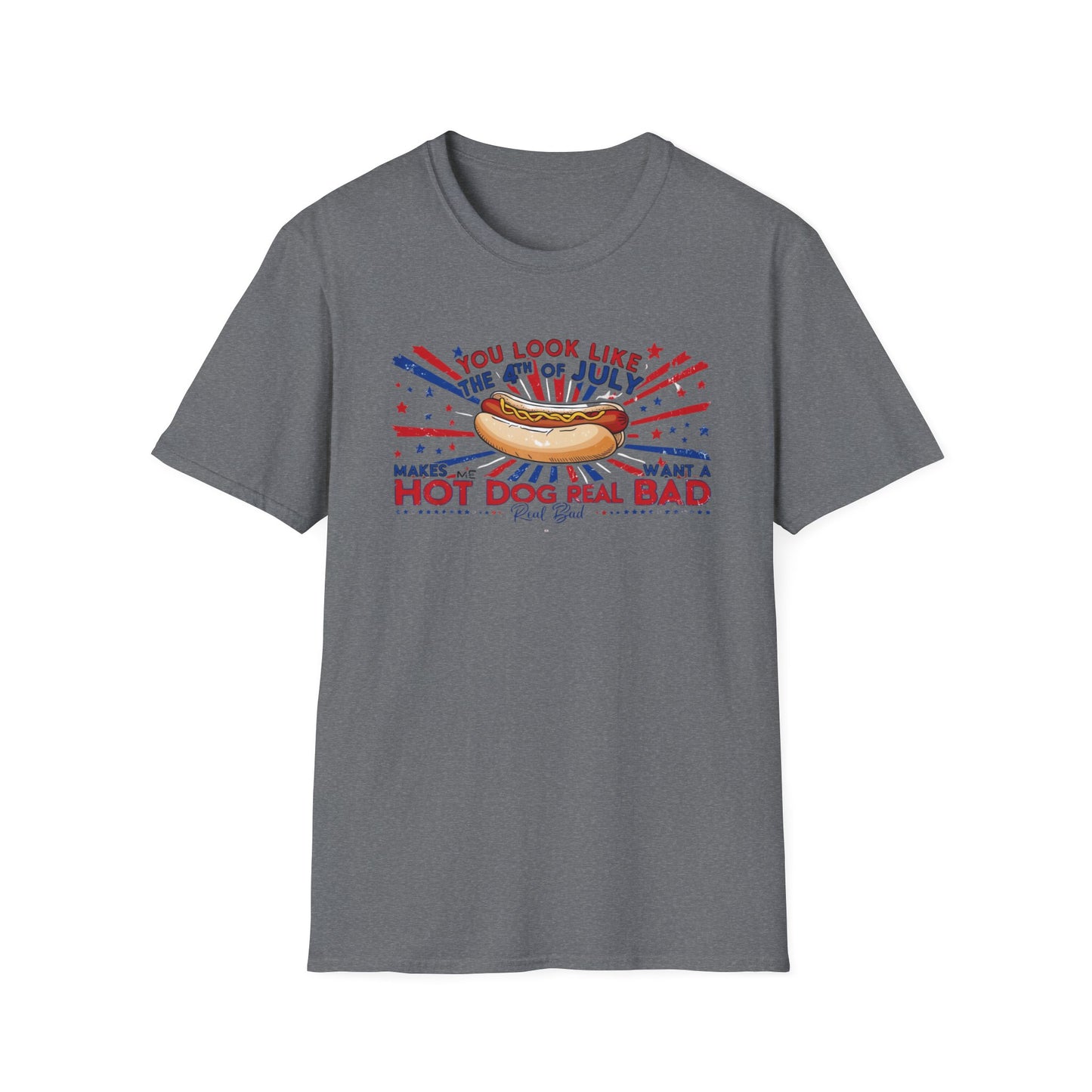 4th of July Women's Funny BBQ Softstyle T-Shirt - Summer Celebration Tee