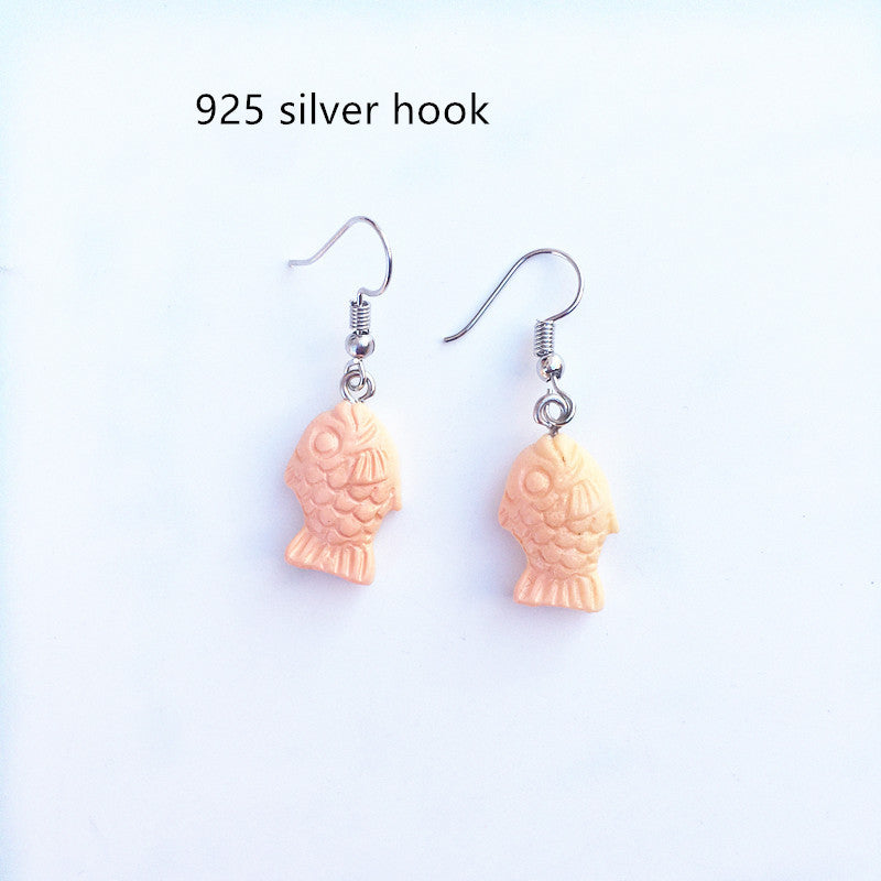 Creative Fun Burger Earrings