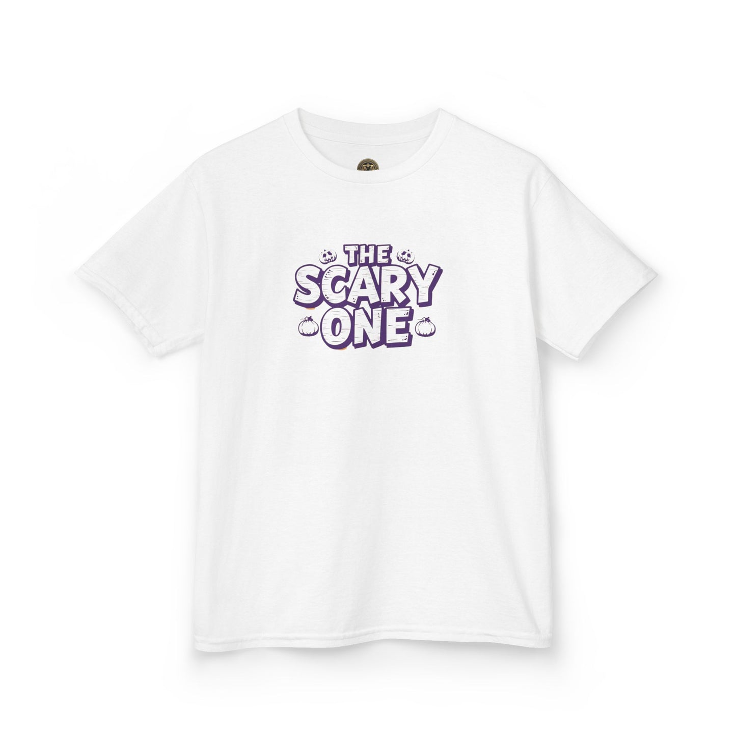 Kids Scary One T-Shirt | Fun Halloween Tee, Spooky Apparel, Boys & Girls, Cute Casual Wear, Youth Halloween Costume