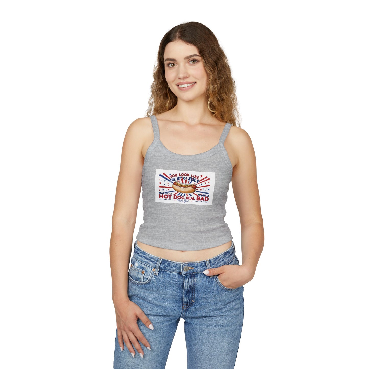 Patriotic Fourth of July Tank Top - 'You Look Like the 4th of July'