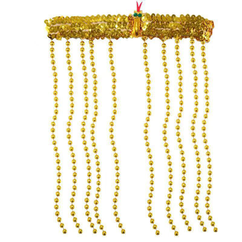 Headwear Female Egyptian Clothing Headband Pharaoh Sequined Hair Accessories