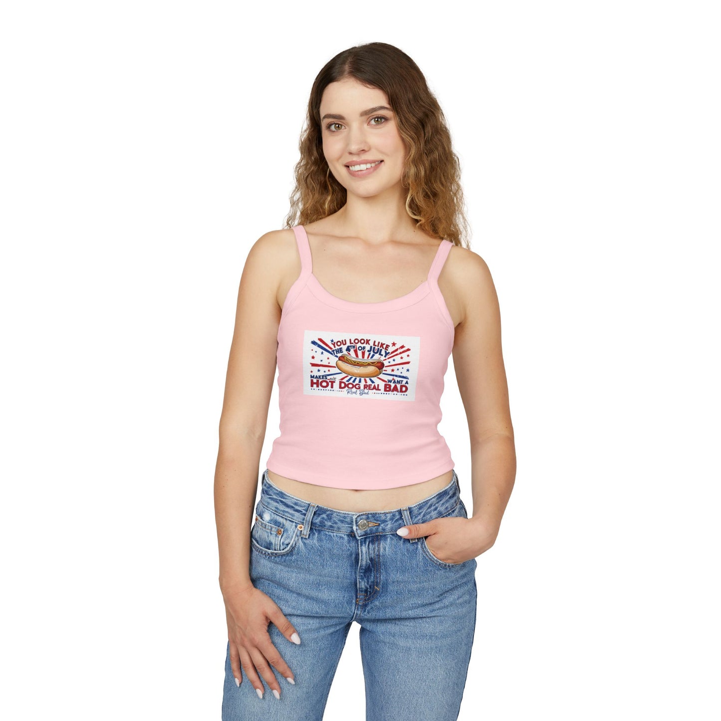 Patriotic Fourth of July Tank Top - 'You Look Like the 4th of July'