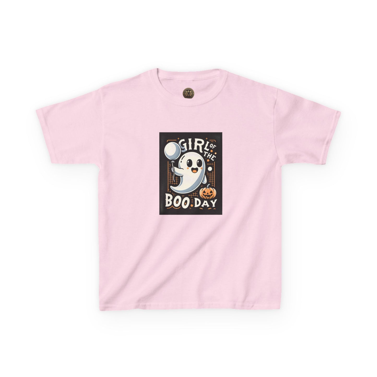 Girls Halloween of the Boo Day Halloween Fun T-shirt Costume.