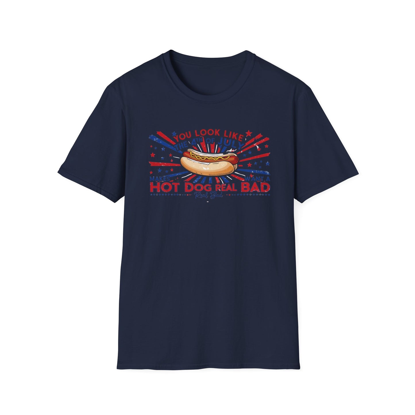 4th of July Women's Funny BBQ Softstyle T-Shirt - Summer Celebration Tee