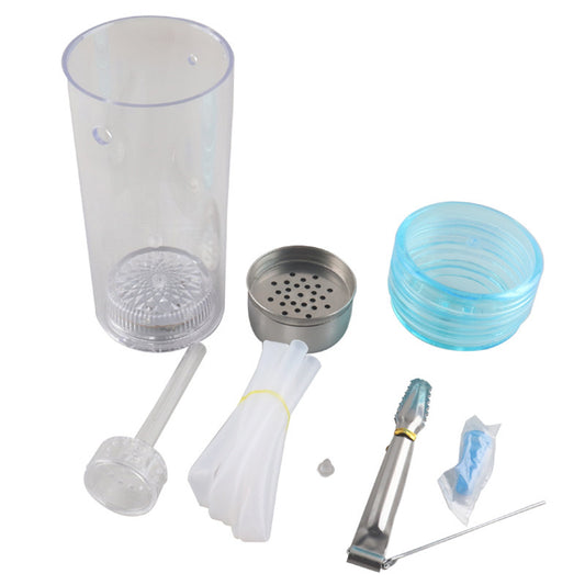 LED Portable Cup Hookah, Light-Up Mini Hookah with Built-In LED Glow