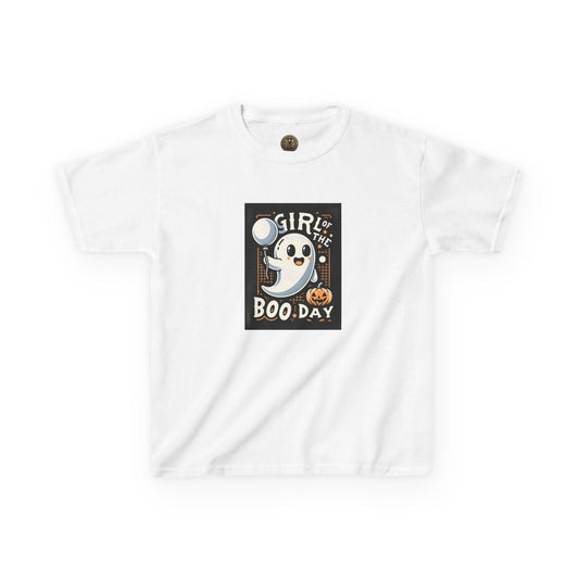 Girls Halloween of the Boo Day Halloween Fun T-shirt Costume.