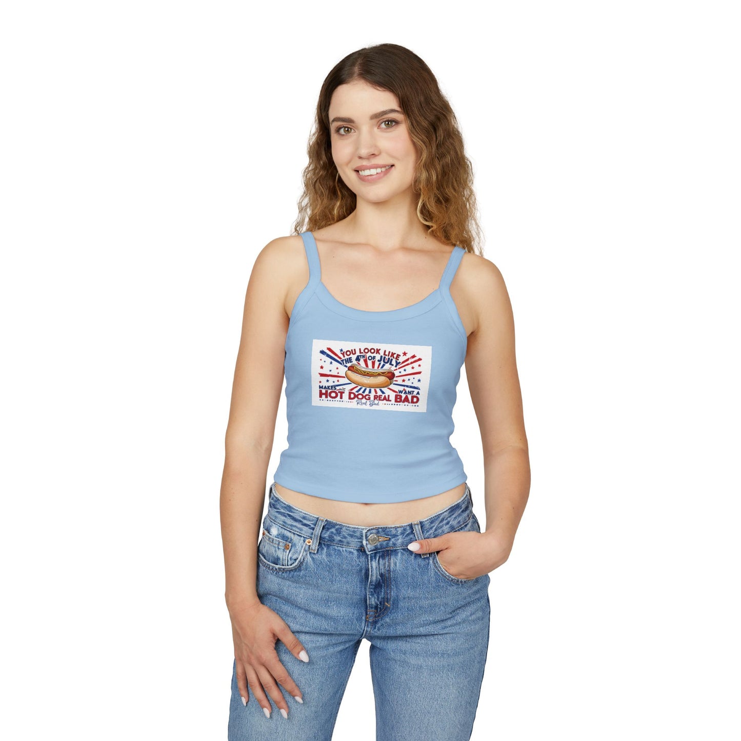 Patriotic Fourth of July Tank Top - 'You Look Like the 4th of July'