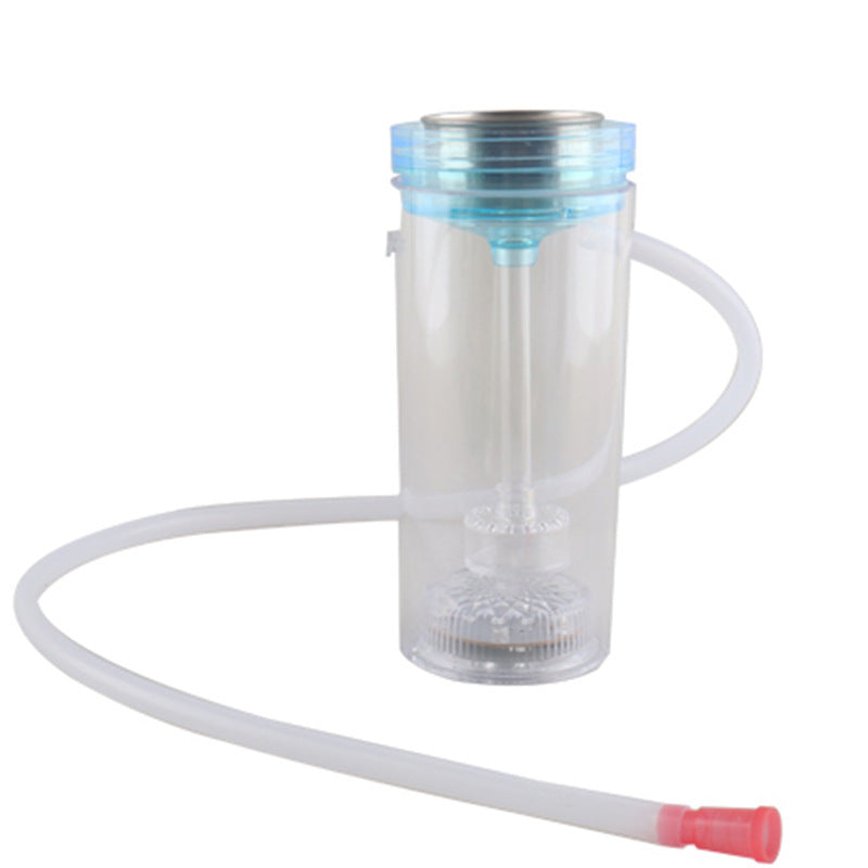 LED Portable Cup Hookah, Light-Up Mini Hookah with Built-In LED Glow