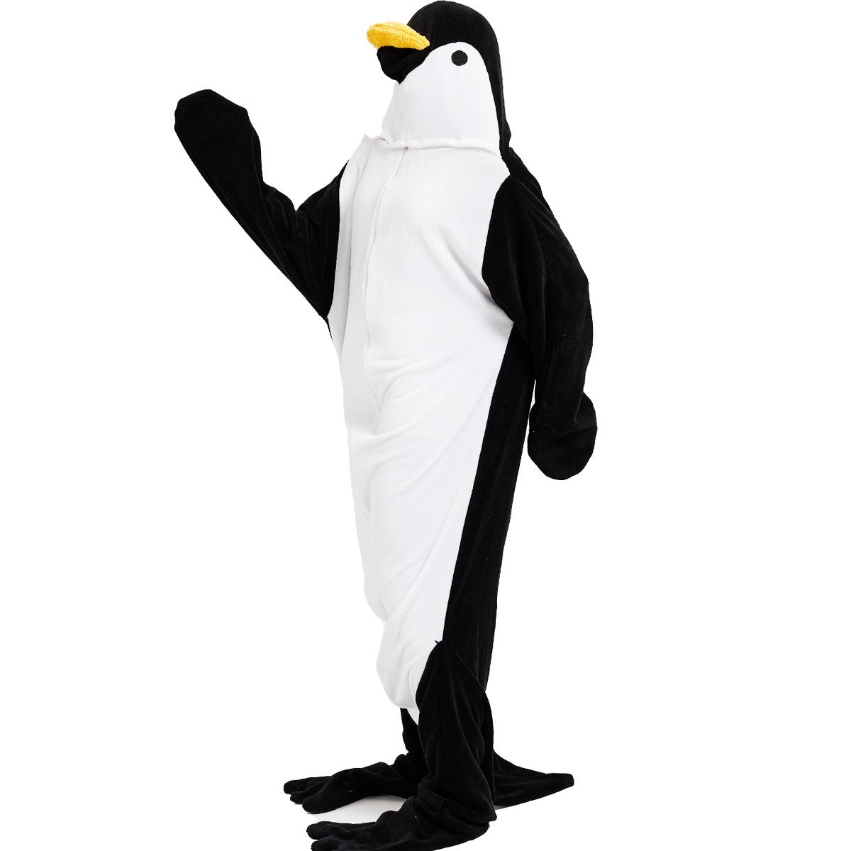 Performance Halloween Penguin Plush One-piece Pajamas