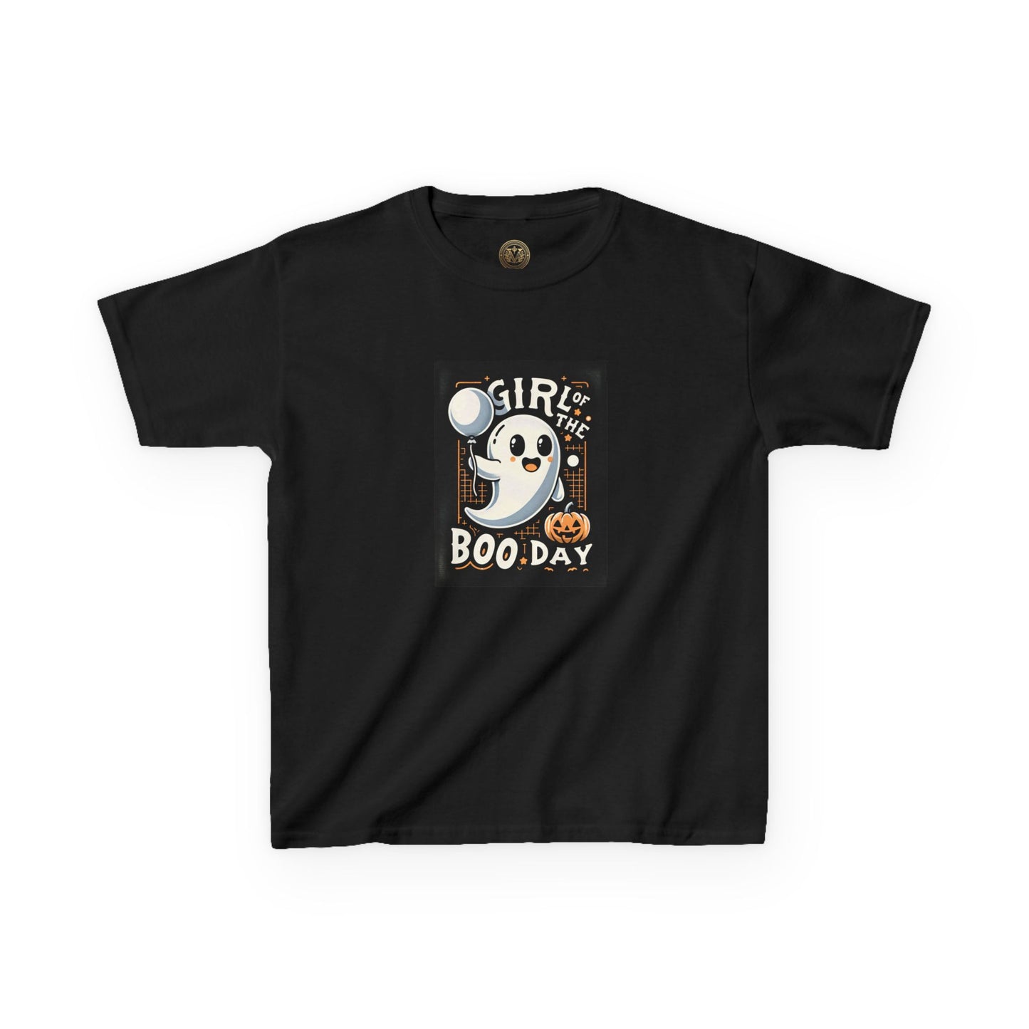 Girls Halloween of the Boo Day Halloween Fun T-shirt Costume.