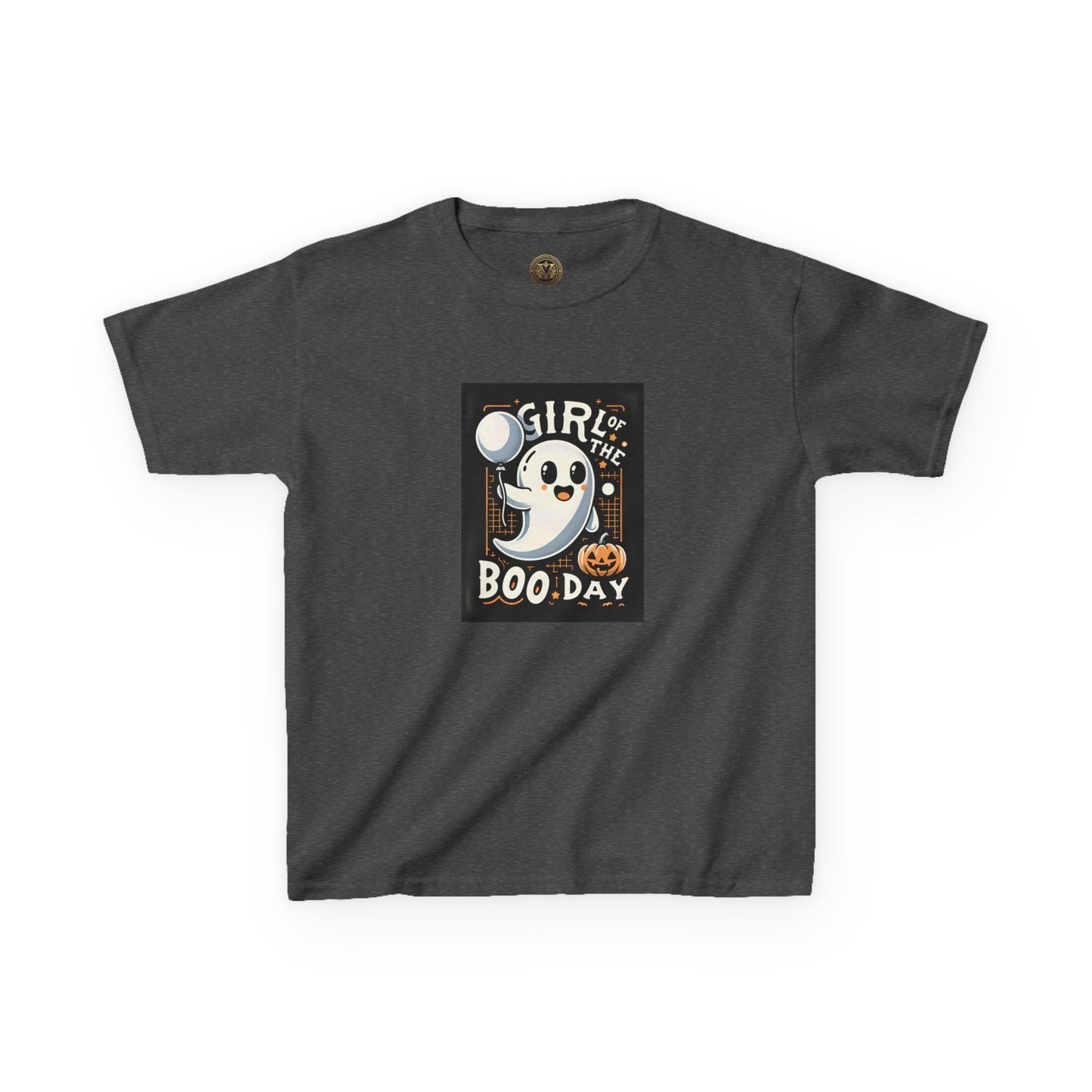 Girls Halloween of the Boo Day Halloween Fun T-shirt Costume.