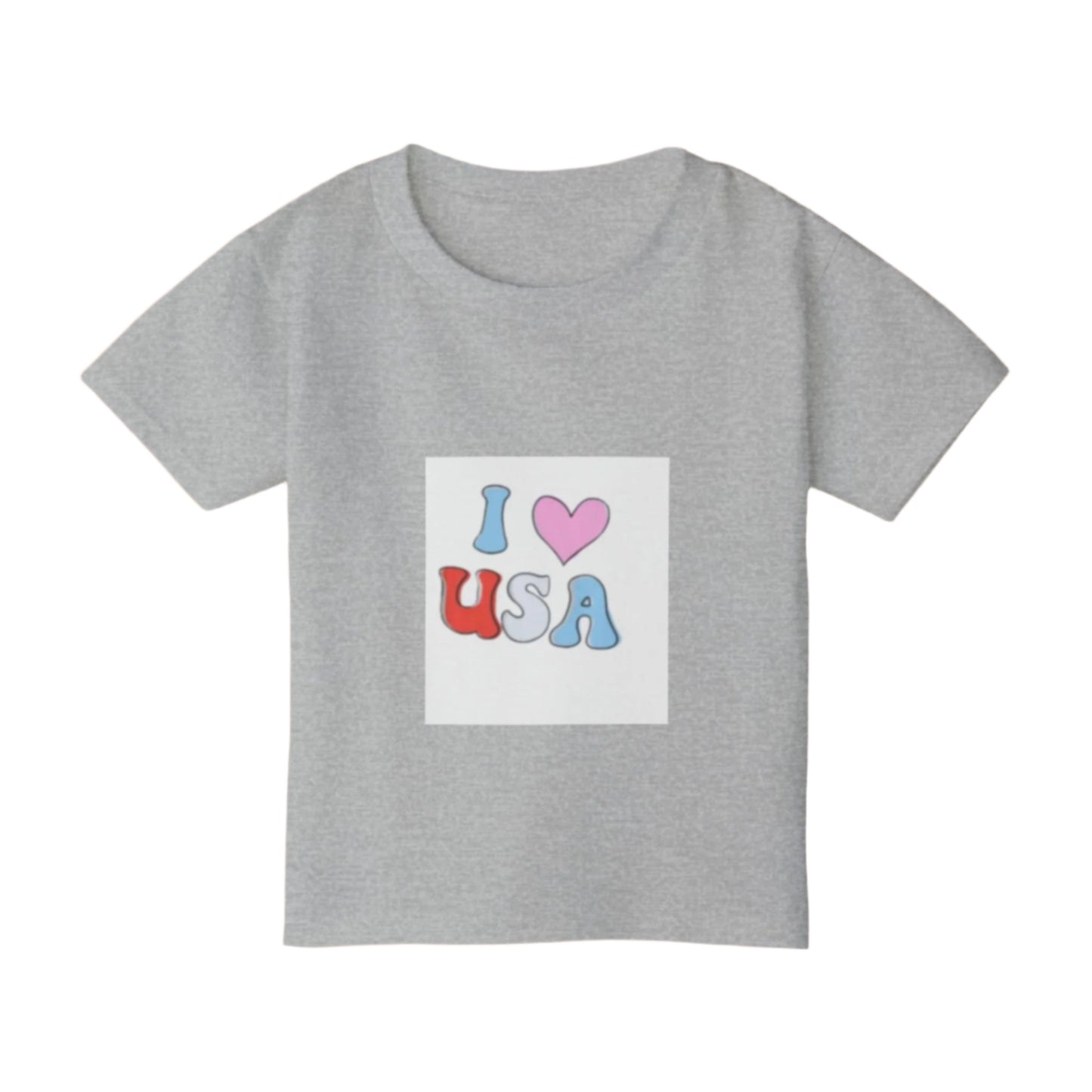 Girls Heavy Cotton™ Toddler T-shirt