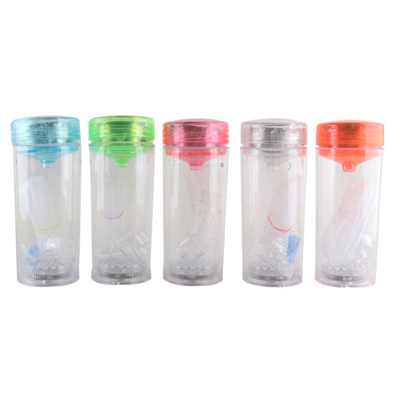 LED Portable Cup Hookah, Light-Up Mini Hookah with Built-In LED Glow