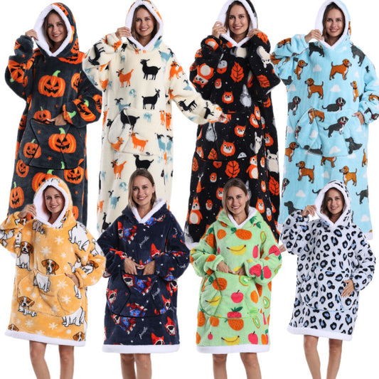 Cozy Lazy TV Blanket Pajamas – Ultimate Comfort Wear for Lounging