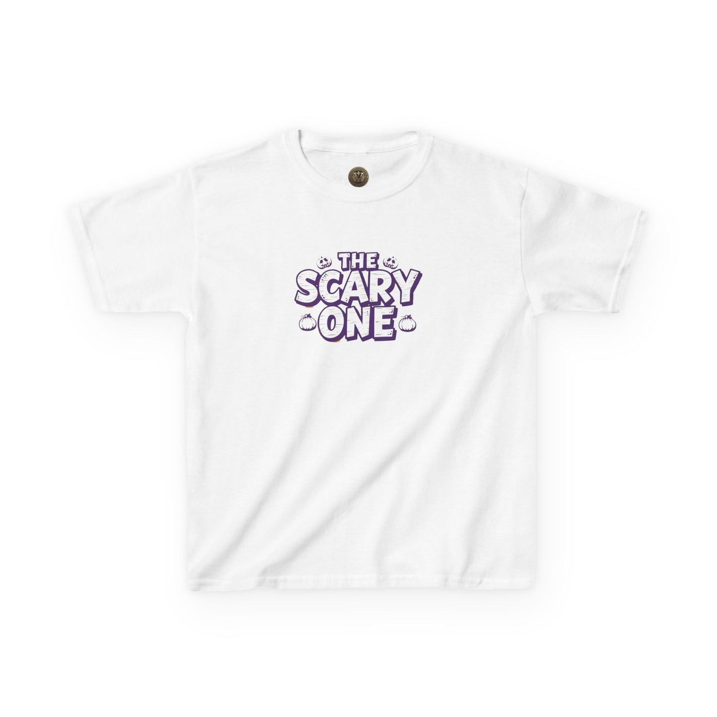 Kids Scary One T-Shirt | Fun Halloween Tee, Spooky Apparel, Boys & Girls, Cute Casual Wear, Youth Halloween Costume