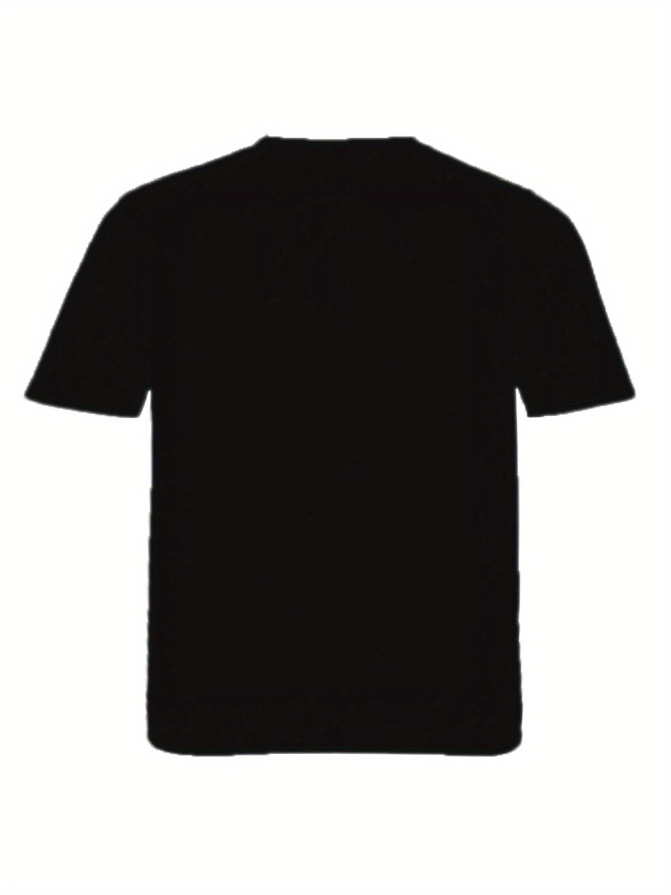 Men's Casual Summer T-shirt With Geometric Notes And Music Symbol Prints, Ideal For Gift Giving