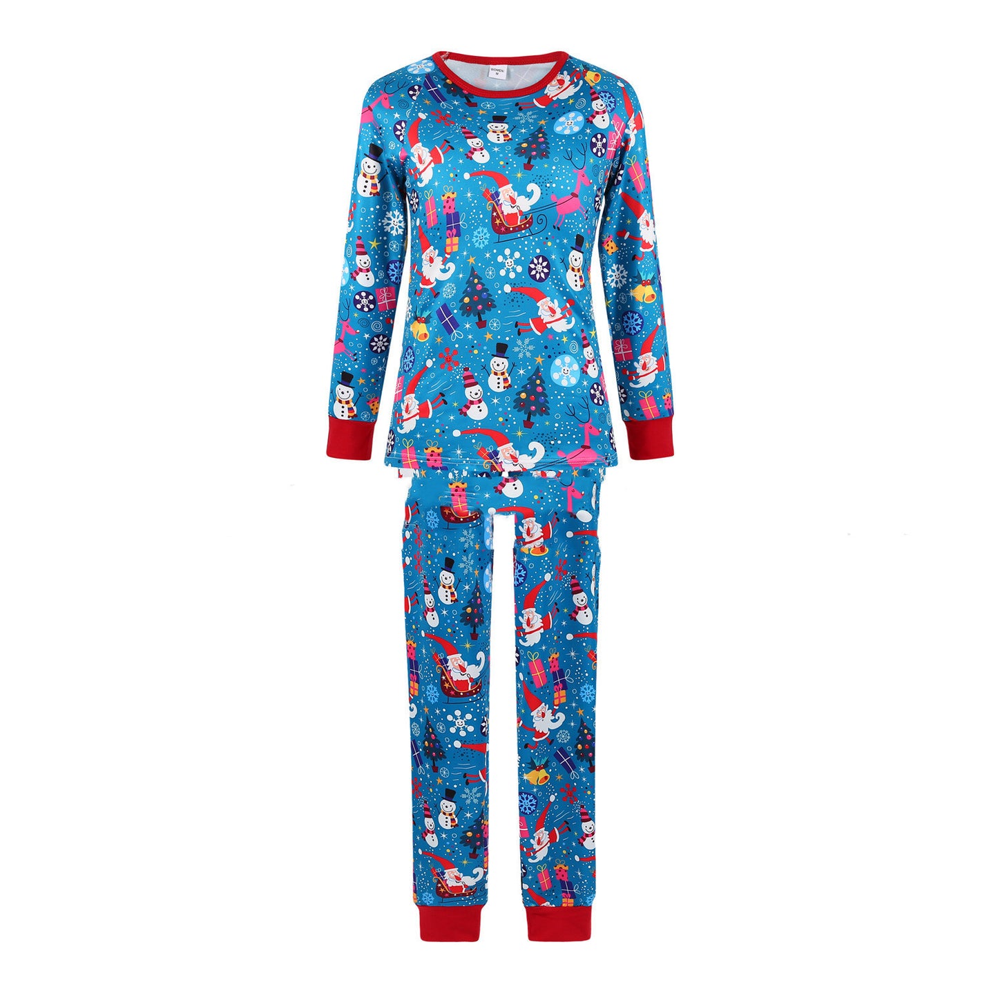 Snowman Matching Family Christmas Pajamas Holiday Homewear Sets