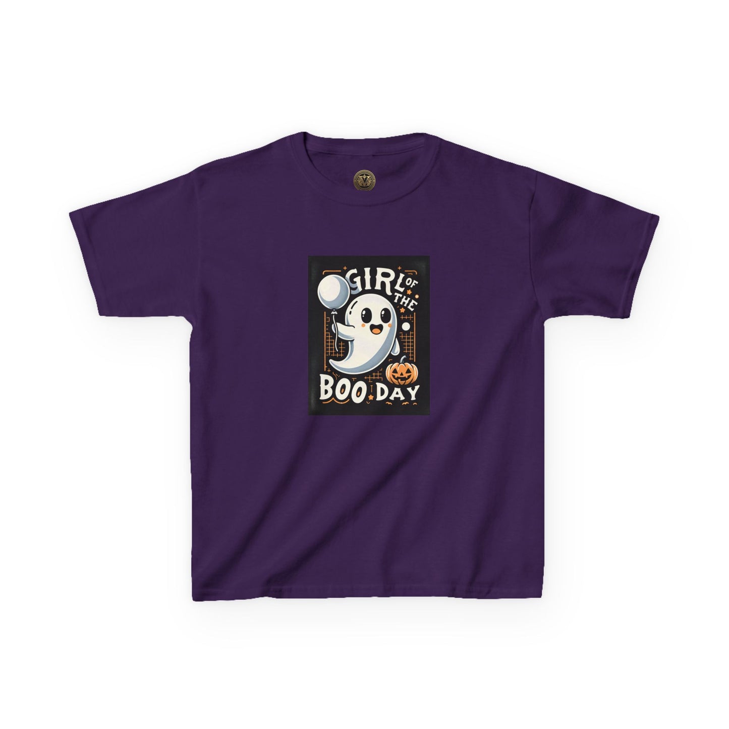 Girls Halloween of the Boo Day Halloween Fun T-shirt Costume.