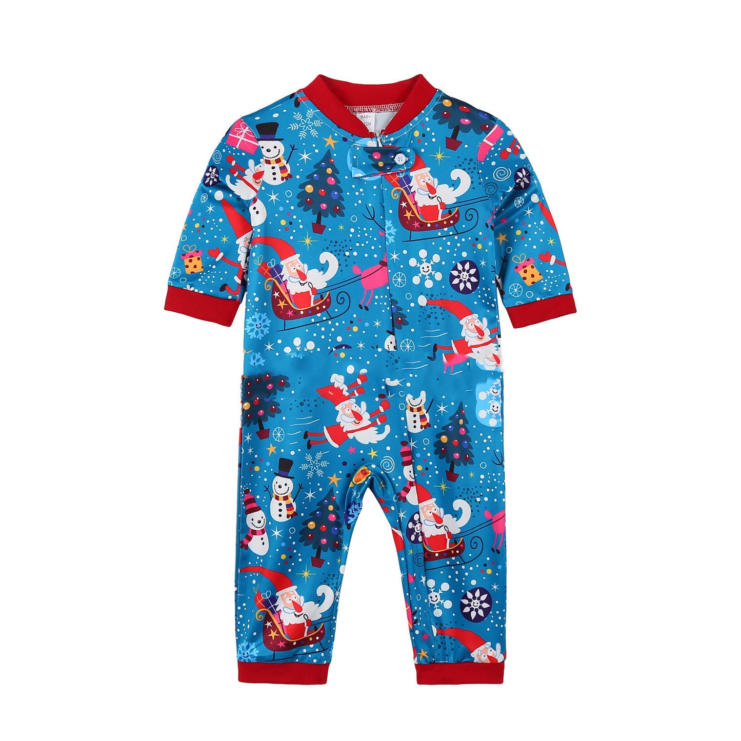 Snowman Matching Family Christmas Pajamas Holiday Homewear Sets