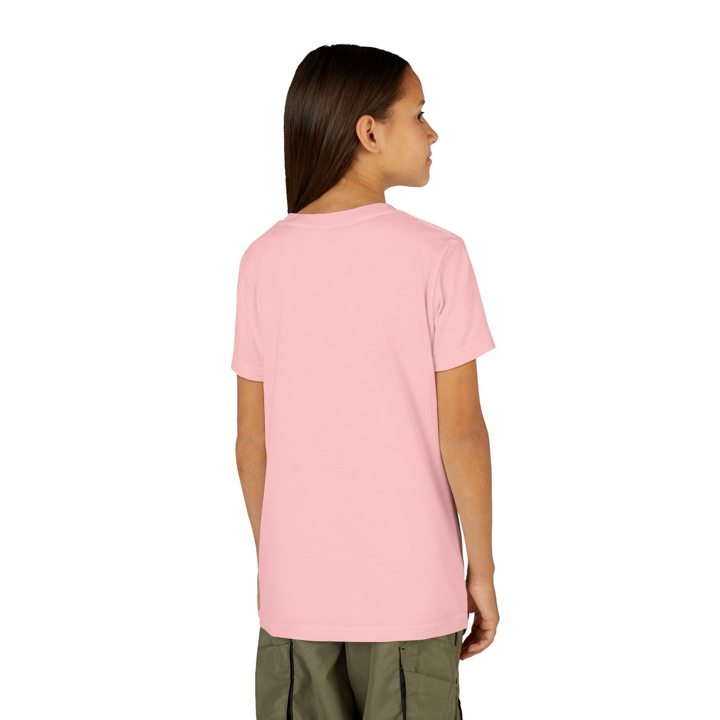 Girls Halloween Boo Crew Short Sleeve Tee Shirt, Costume.