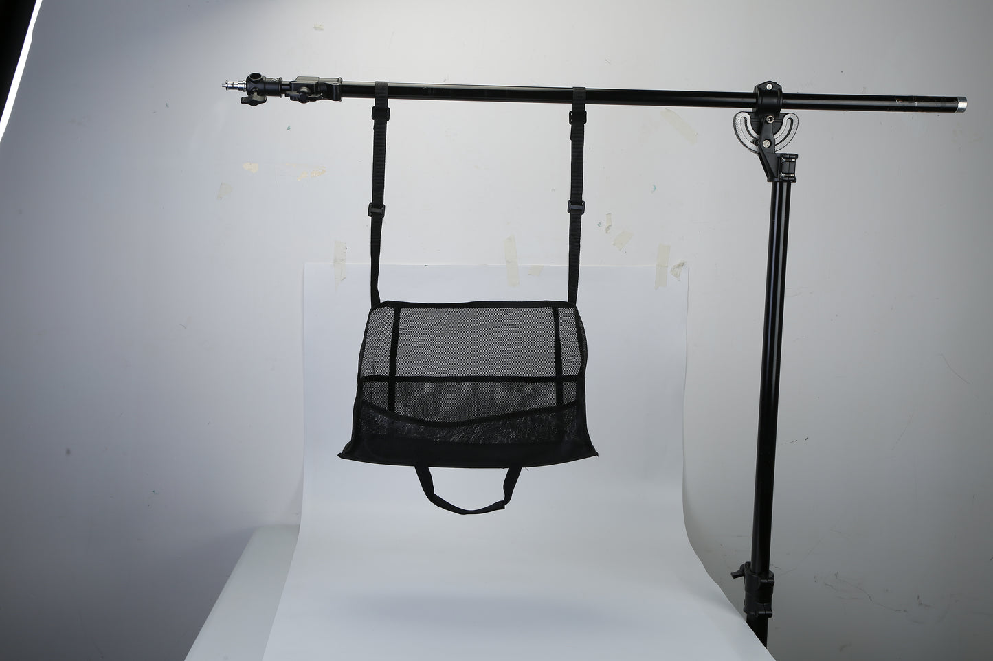 Car Seat Organizer & Pet Barrier Mesh Storage Pouch