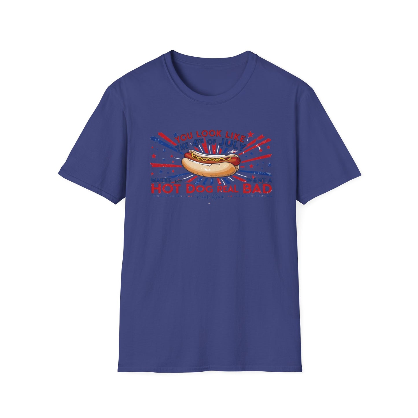 4th of July Women's Funny BBQ Softstyle T-Shirt - Summer Celebration Tee