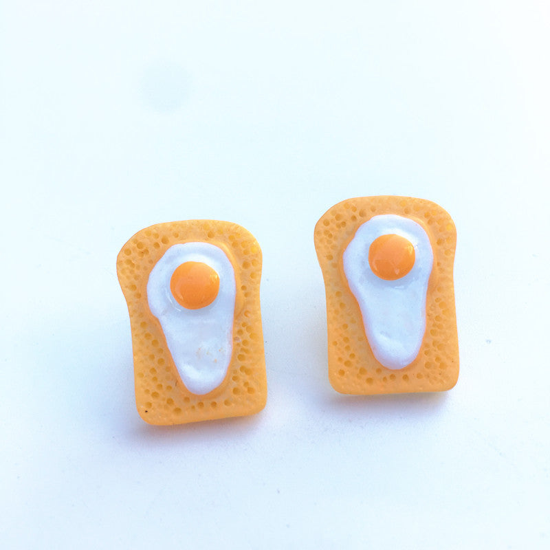 Creative Fun Burger Earrings
